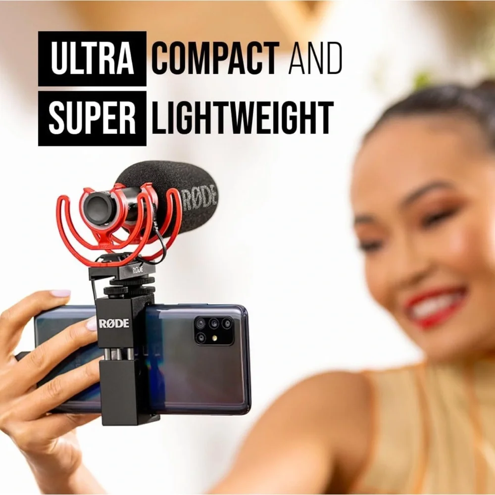Rode VideoMic GO II Camera-Mount Lightweight Directional Microphone